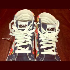 Vans SK8-Hi Star Wars Yoda Men’s 6 Women’s 7.5